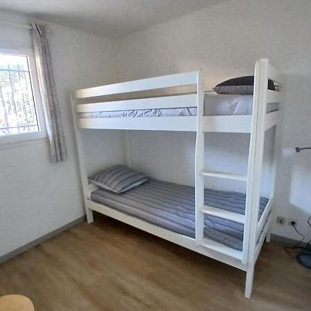 Plain-Pied Jardin 6 Personnes Clim Vue Mer Parking Wifi Terrasse Piscine Dans La Residence Saint-Pierre-la-Mer  Ngoại thất bức ảnh