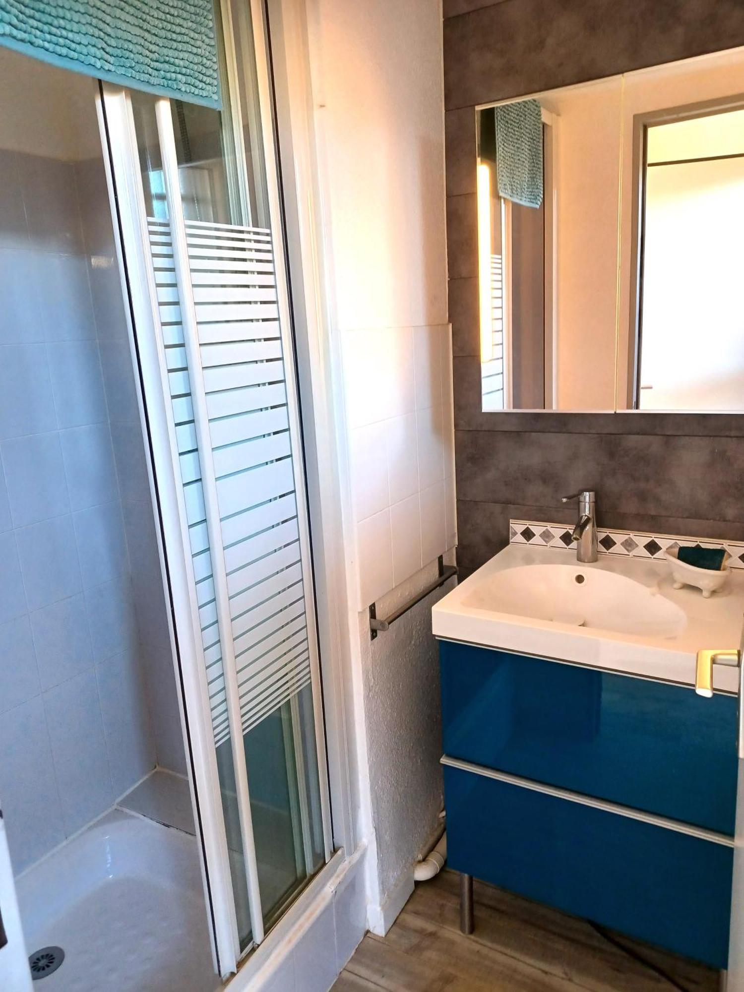 Plain-Pied Jardin 6 Personnes Clim Vue Mer Parking Wifi Terrasse Piscine Dans La Residence Saint-Pierre-la-Mer  Ngoại thất bức ảnh