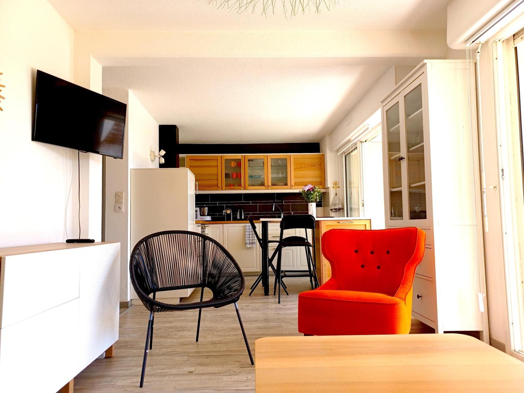 Plain-Pied Jardin 6 Personnes Clim Vue Mer Parking Wifi Terrasse Piscine Dans La Residence Saint-Pierre-la-Mer  Ngoại thất bức ảnh